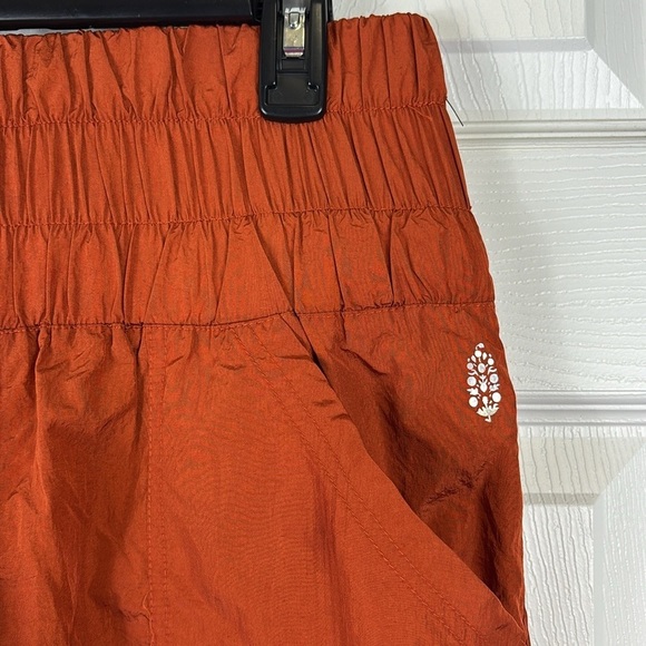 NWOT Free People movement the way home jogger burnt orange sz sm - Picture 4 of 7